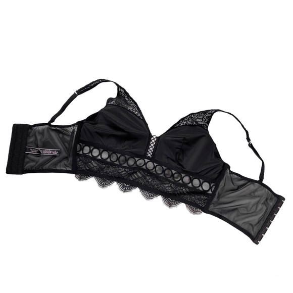 BUNDLE of Victoria’s Secret Bras Women’s Medium Dream Angels Bralette Pink Black - Picture 7 of 15